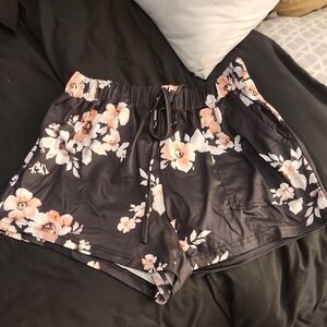 Floral Print Shorts